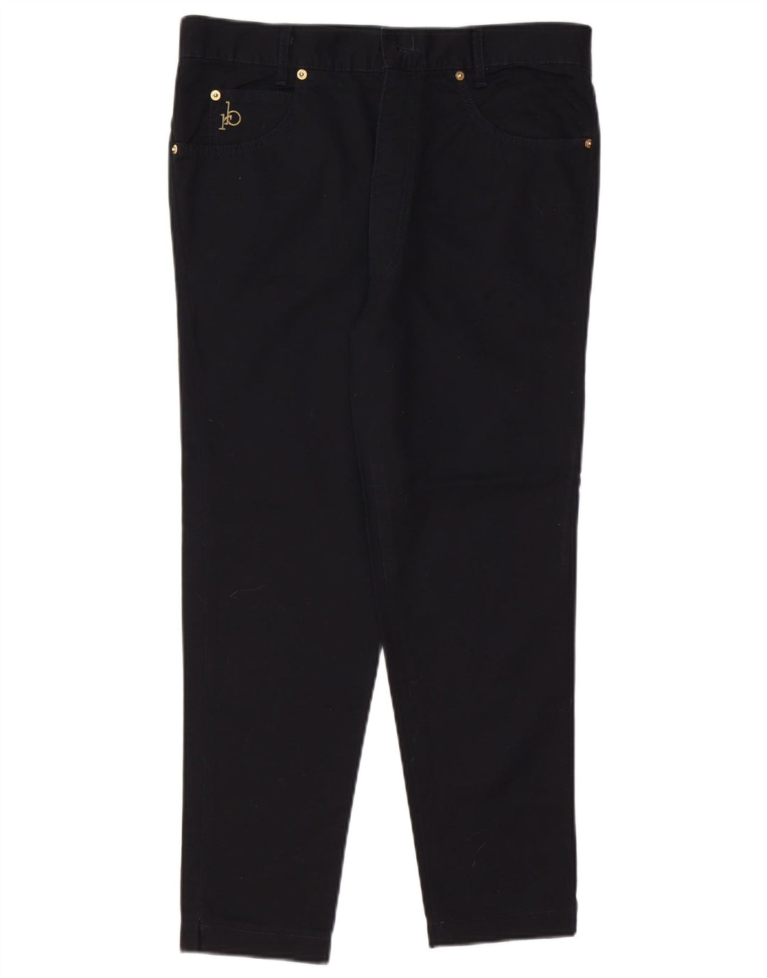 ROCCOBAROCCO Vaqueros ajustados para mujer IT 48 XL W34 L25 Algodón negro