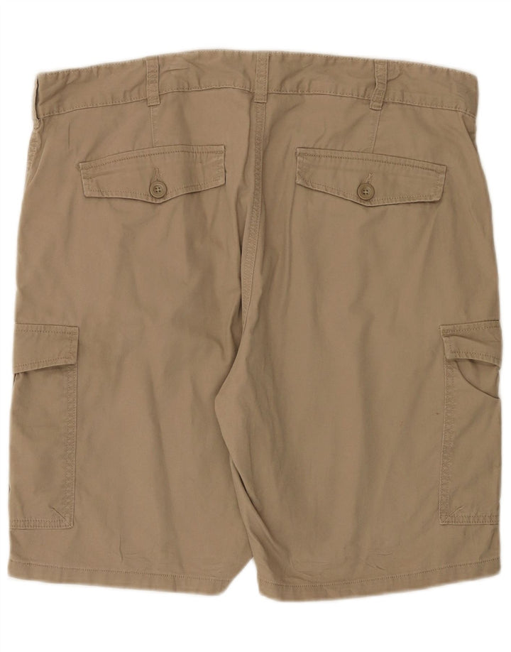 Pantalones cortos tipo cargo para hombre Mountain Warehouse W38 XL Algodón caqui