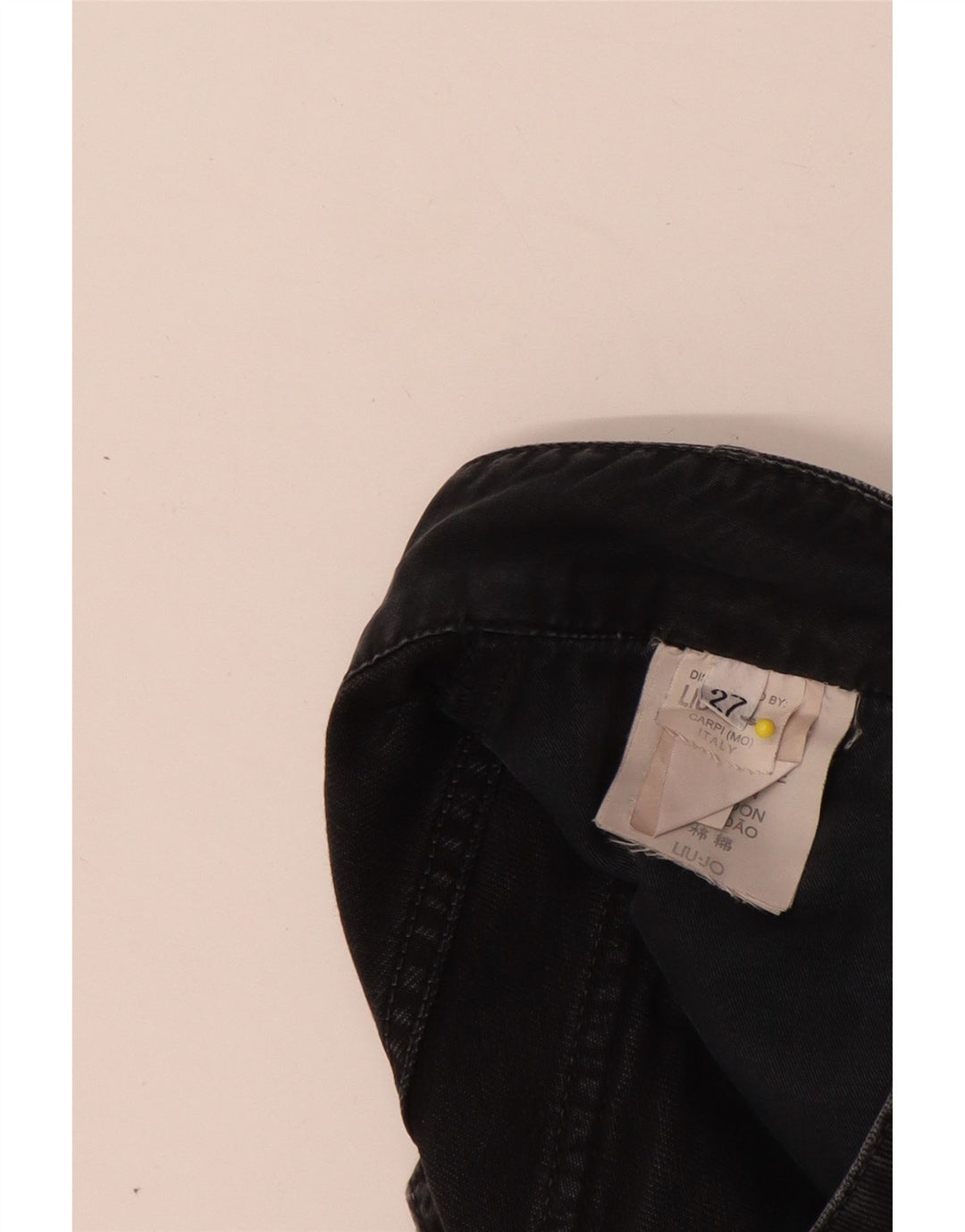 Vaqueros ajustados para mujer Liu Jo W27 L33 Algodón negro