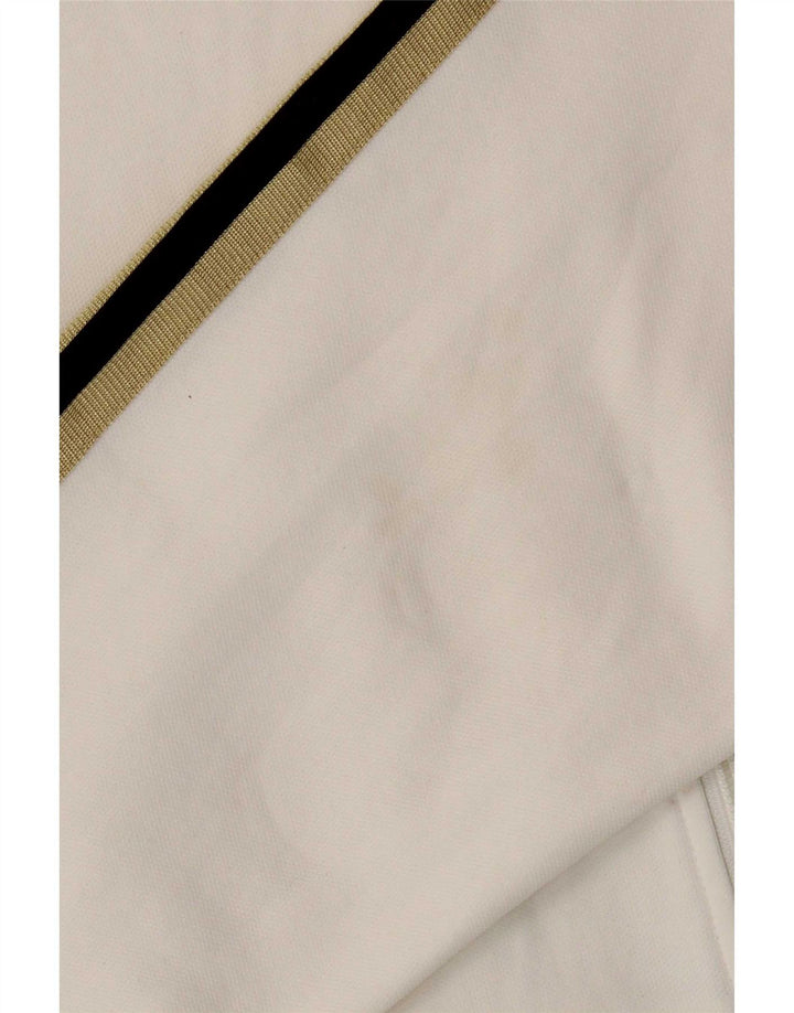 Adidas Hombre Chándal Top Jacket Medium Blanco Colorblock Poliéster