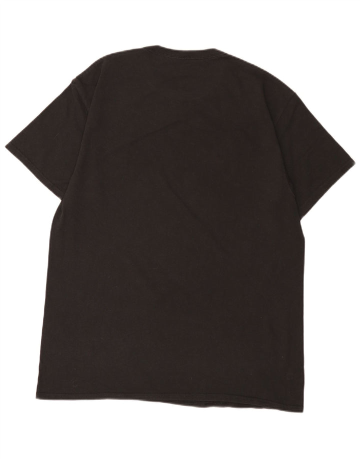 Reebok - Camiseta gráfica para hombre, talla grande, color negro