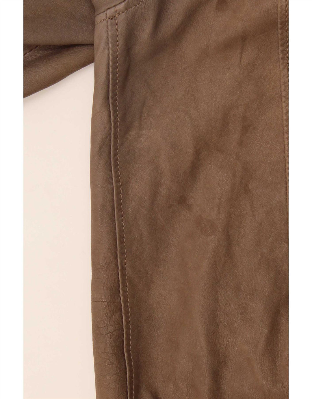 Jeckerson Chaqueta de cuero para hombre UK 42 XL Marrón