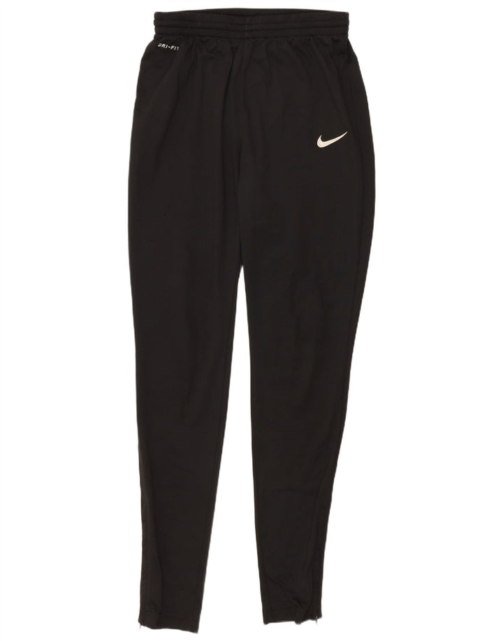 NIKE Hombre Dri Fit Chándal Pantalones Pequeños Poliéster Negro