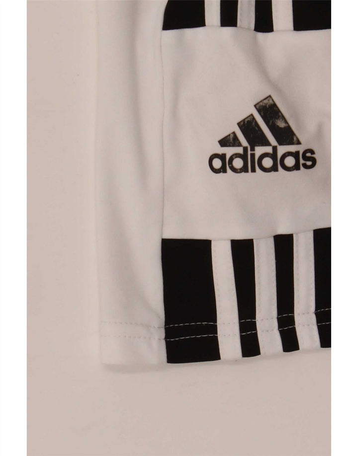 Adidas Hombre Aeroready Camiseta Superior Medio Blanco Colorblock Poliéster