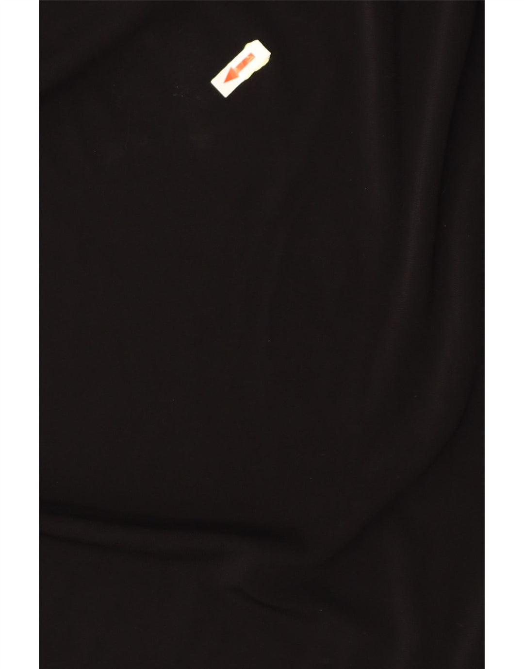 DKNY Vestido túnica con alas de murciélago para mujer UK 46 Large Viscosa negra