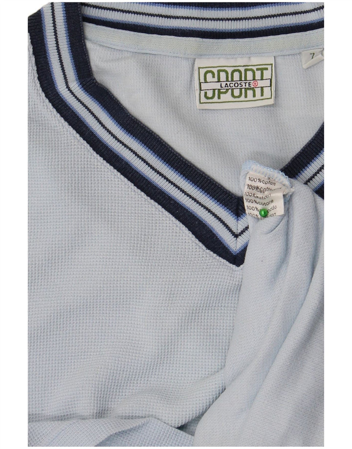 LACOSTE Camiseta Hombre Talla Superior 7 2XL Algodón Azul