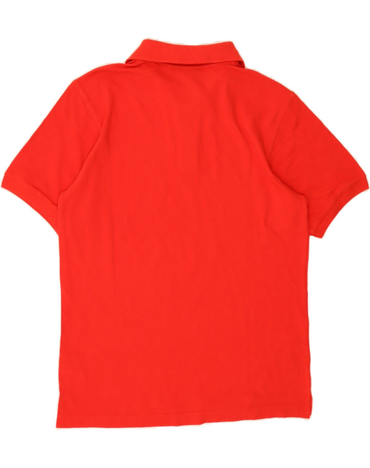 LOTTO Mens Polo Shirt Large Red Cotton Vintage Lotto and Second-Hand Lotto from Messina Hembry 