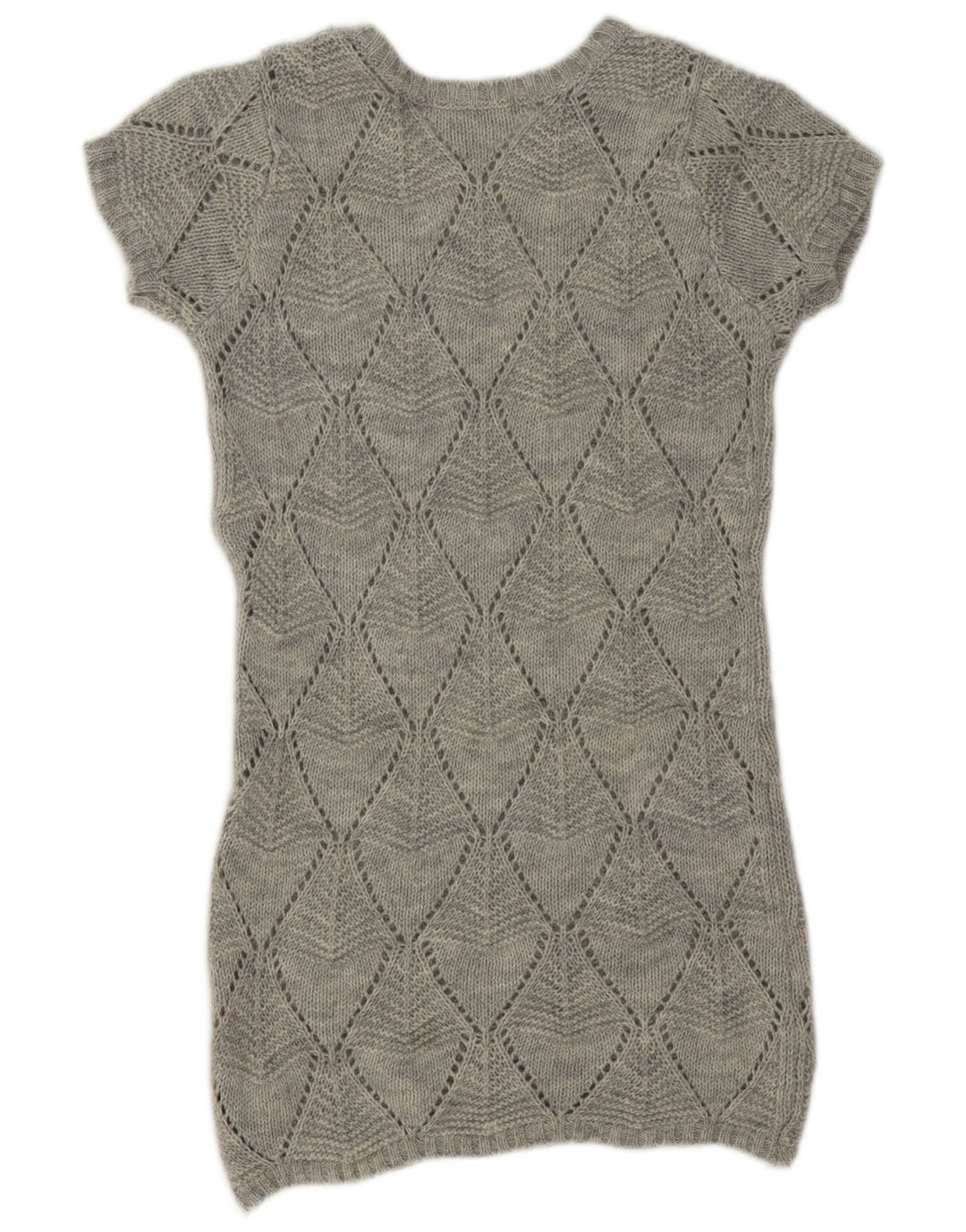 Marks & Spencer Vestido tipo jersey para mujer Reino Unido 42 Gris medio Argyle/Diamante