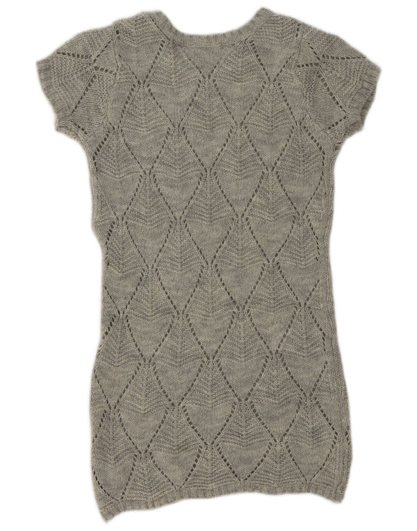 Marks & Spencer Vestido tipo jersey para mujer Reino Unido 42 Gris medio Argyle/Diamante