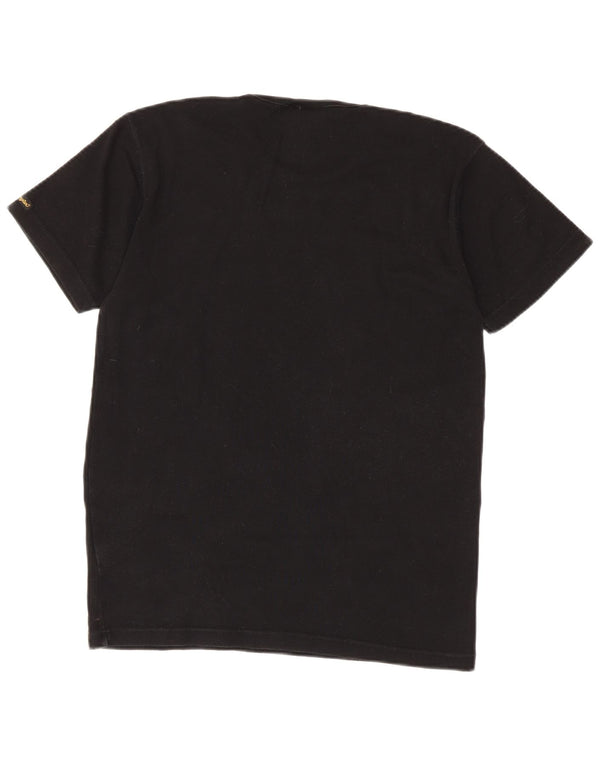 Wrangler Camiseta Hombre Top XL Algodón Negro