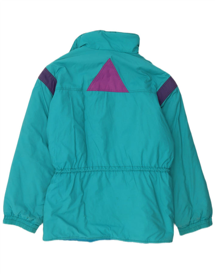 Effemme Chaqueta acolchada para hombre IT 56 3XL Azul Colorblock Algodón