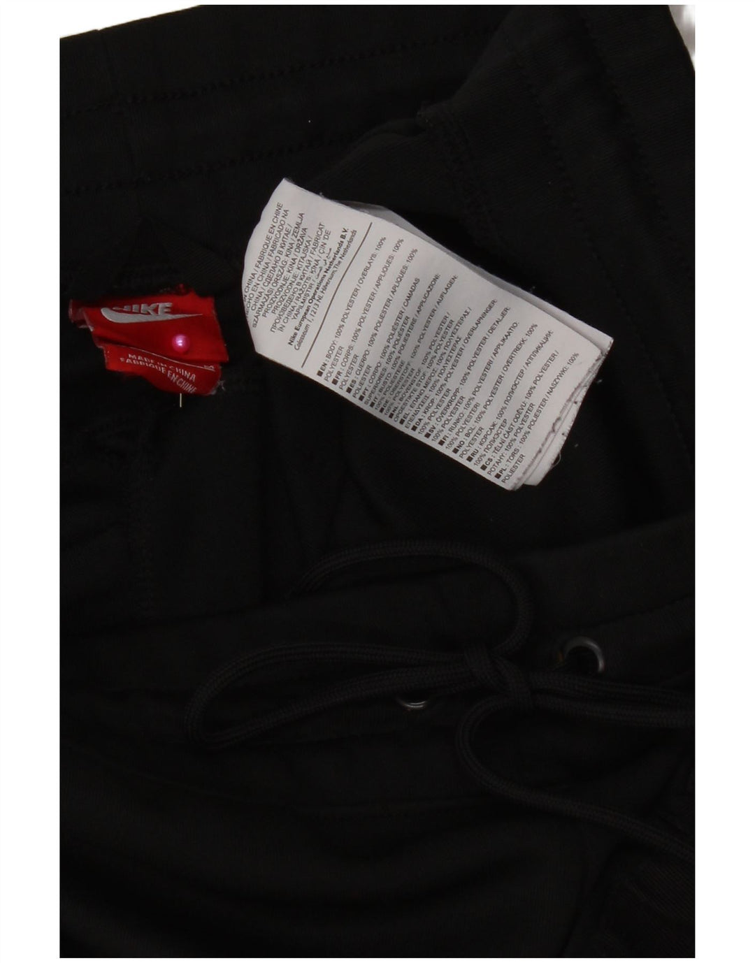 Pantalón De Chándal Nike Hombre Joggers Medium Negro Poliéster