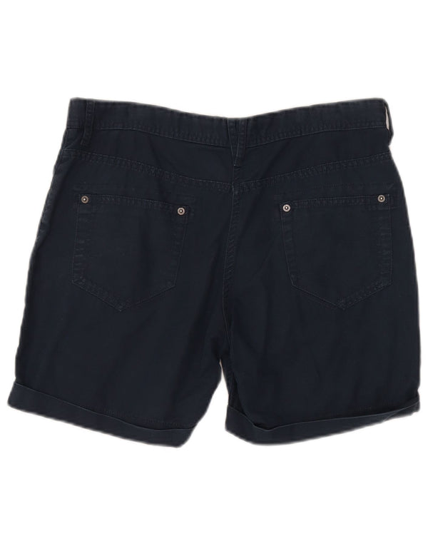 WHITE STUFF Pantalones cortos casuales para mujer UK 8 Small W32 Azul marino Algodón