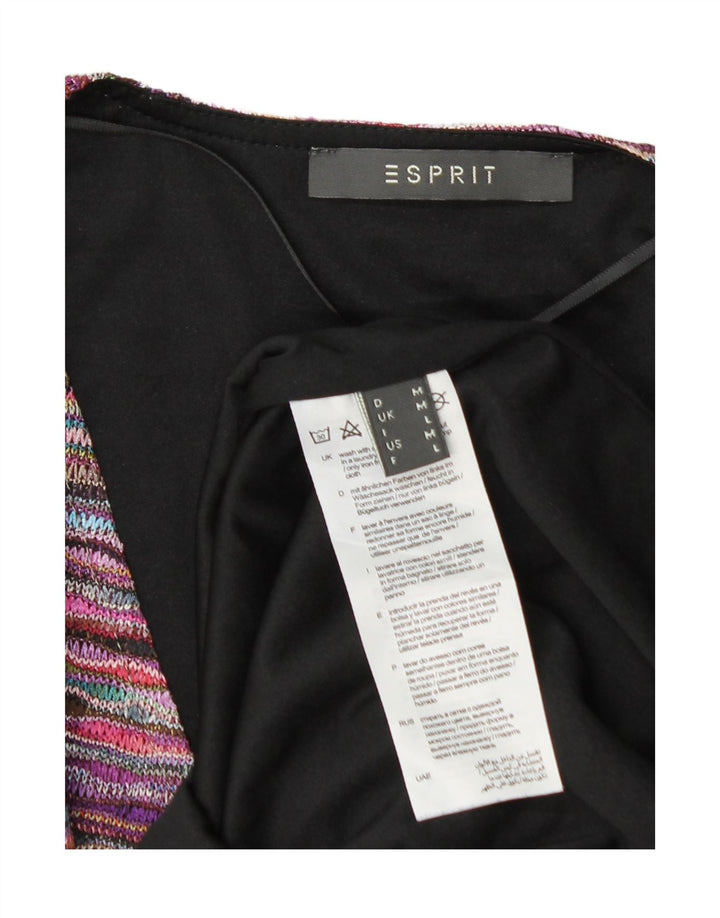 Esprit Vestido tubo sin mangas para mujer UK 40 Mediano Rayas multicolores