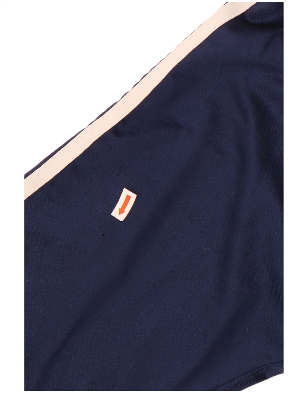 Adidas - Chaqueta de chándal holgada para hombre, talla 36/38, talla pequeña, azul marino