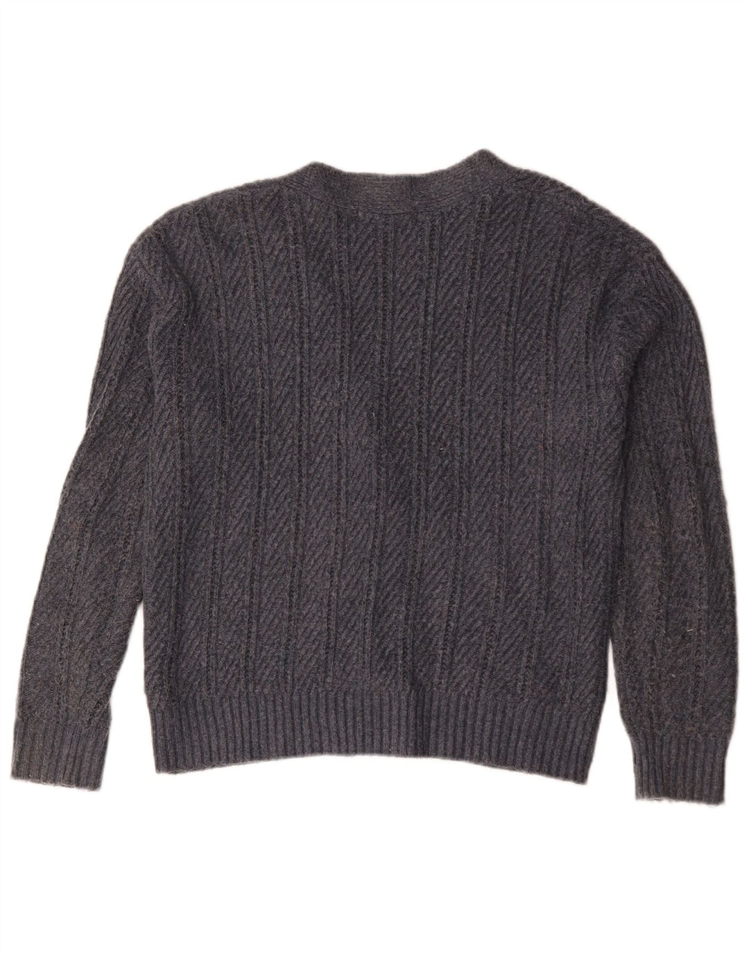 Marks & Spencer Suéter tipo cárdigan extragrande para mujer UK 10 Small Grey