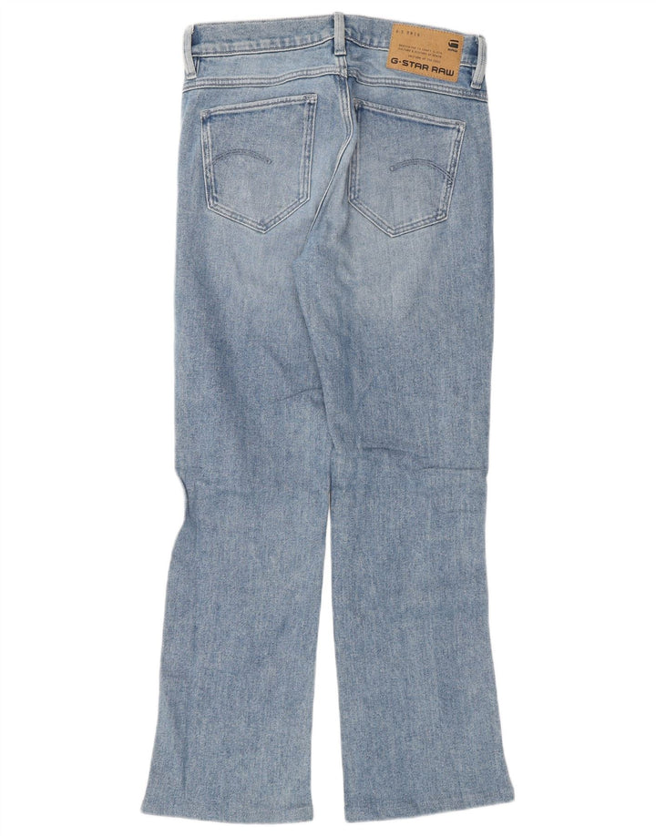 G-STAR Womens Noxer Bootcut Jeans W25 L30 Blue Cotton