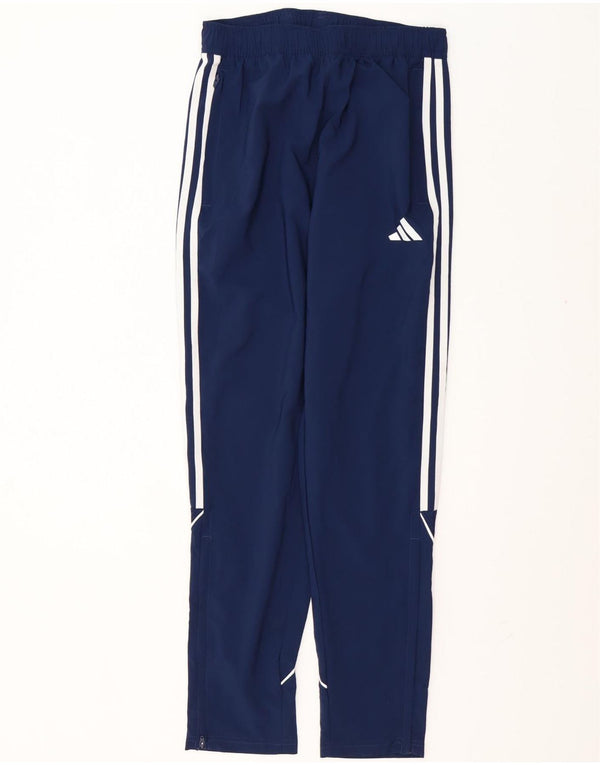 Adidas Mujer Aeroready Chándal Pantalones UK 10 Small Azul Marino