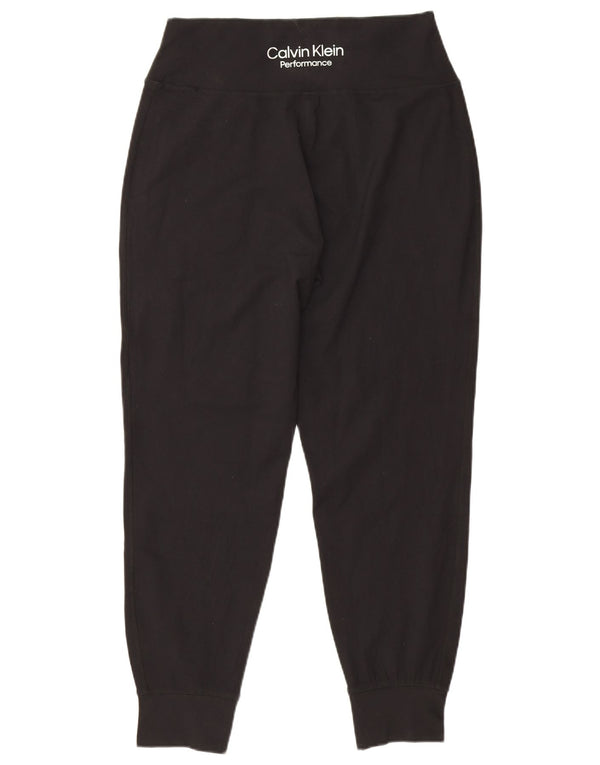 Calvin Klein Pantalones de chándal elásticos para Mujer Joggers UK 46 Grande Negro