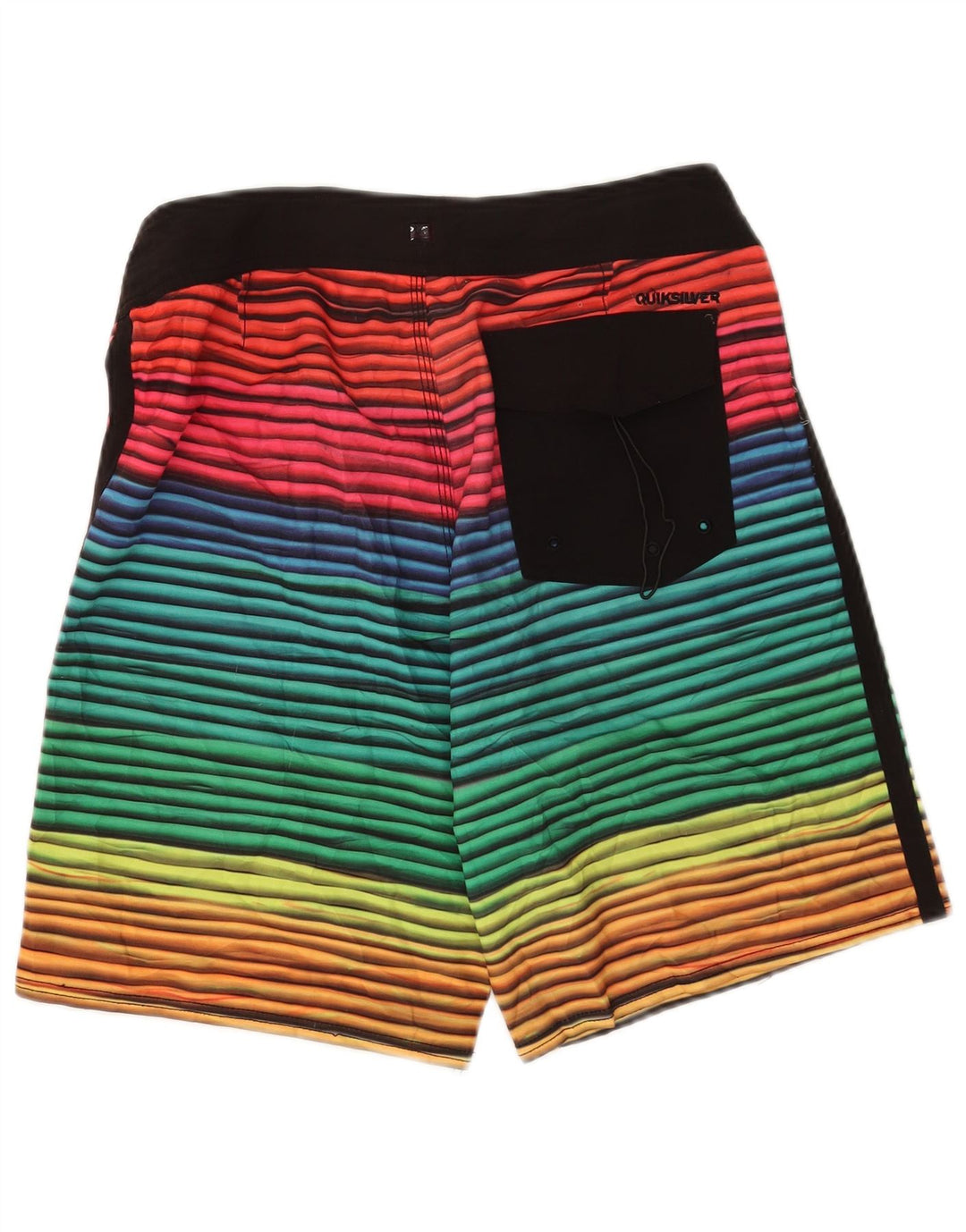 Bañador Quiksilver Hombre Mediano Poliéster Rayas Multicolores