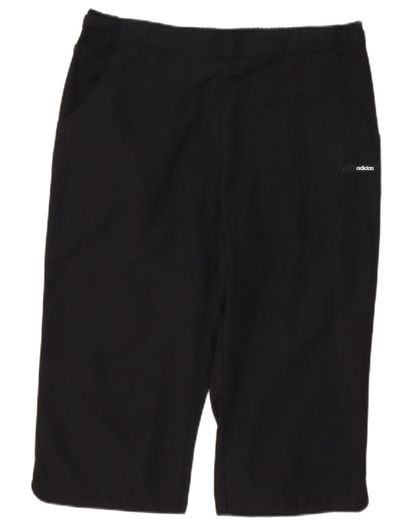 Adidas Bermudas para mujer UK 16 Large W34 Algodón negro