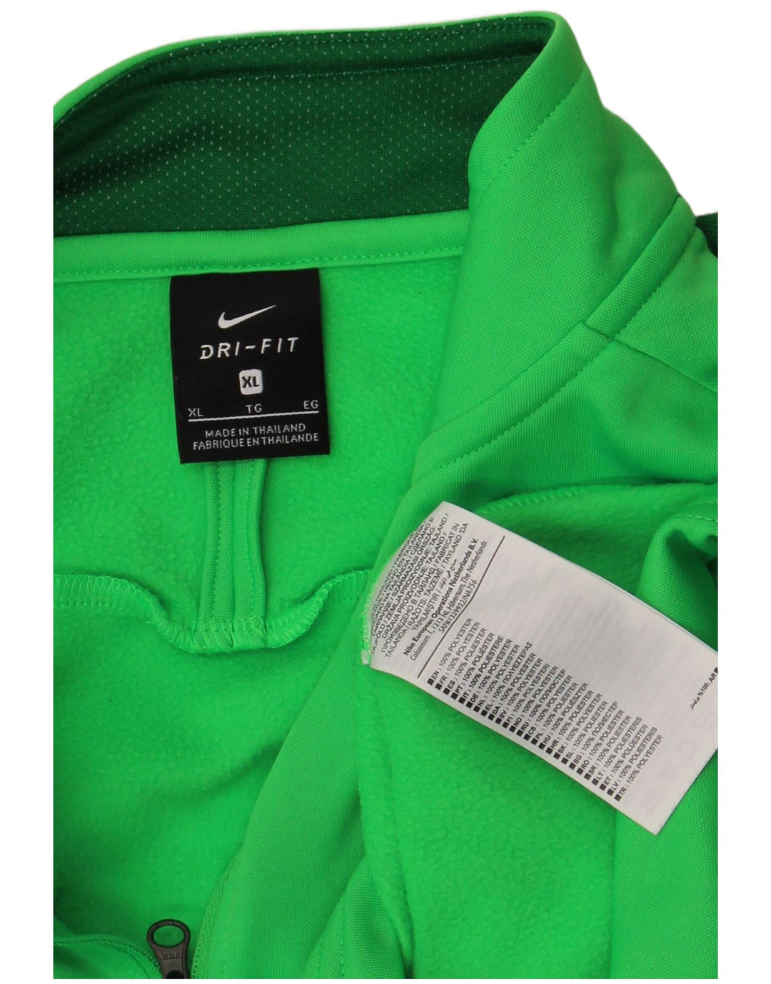 Nike Cerveteri Graphic Pullover Chándal Top XL Verde Colorblock