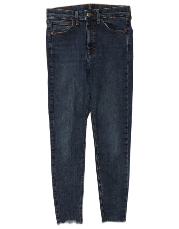Vaqueros ajustados cortos para mujer Topshop W28 L25 Algodón azul