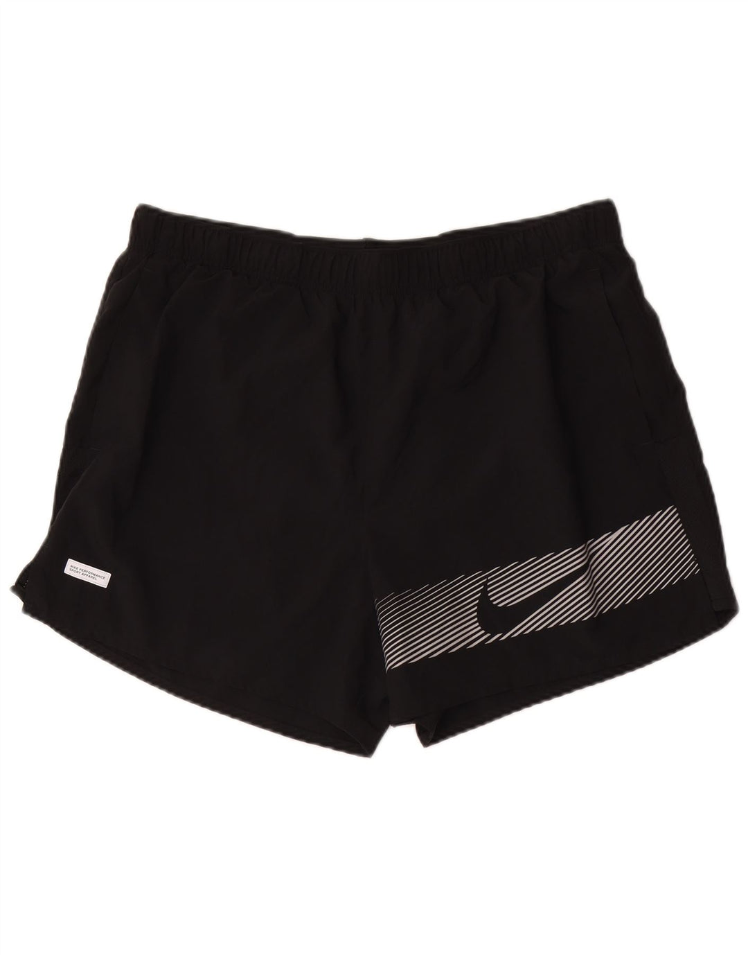 Nike Pantalones cortos deportivos Dri Fit Graphic para hombre XL Poliéster negro