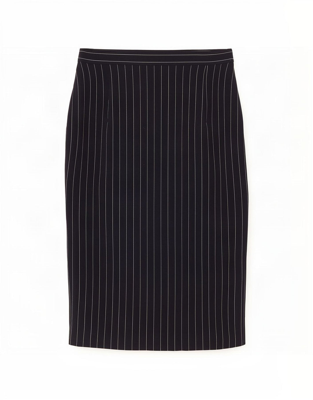 Falda midi para mujer Mondi EU 40 Mediana W28 Poliéster a rayas azul marino