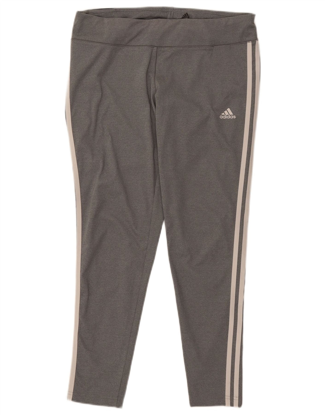 Leggings ADIDAS Climalite para mujer Reino Unido 16/18 Grande Gris Poliéster