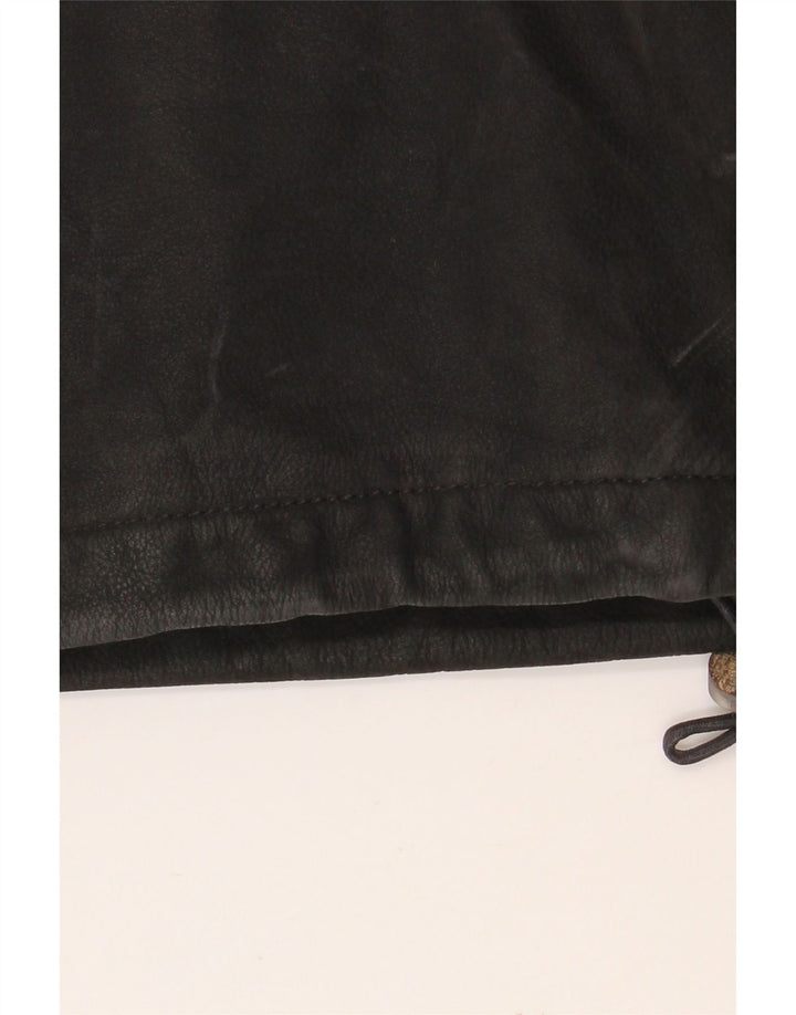 CONBIPEL Abrigo de cuero para hombre IT 54 XL Cuero negro