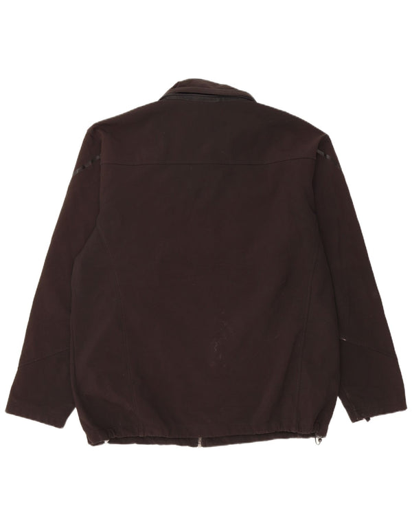 New Balance Chaqueta utilitaria para hombre UK 38 Mediana Poliéster negro