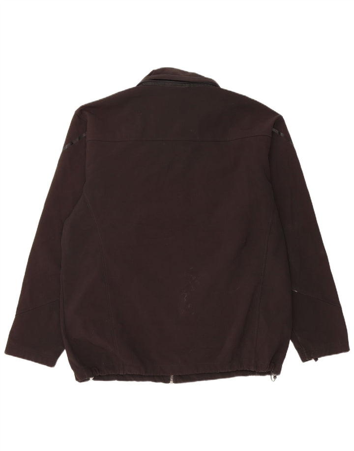 New Balance Chaqueta utilitaria para hombre UK 38 Mediana Poliéster negro