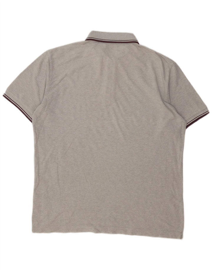 Kappa Polo Hombre XL Gris Algodón