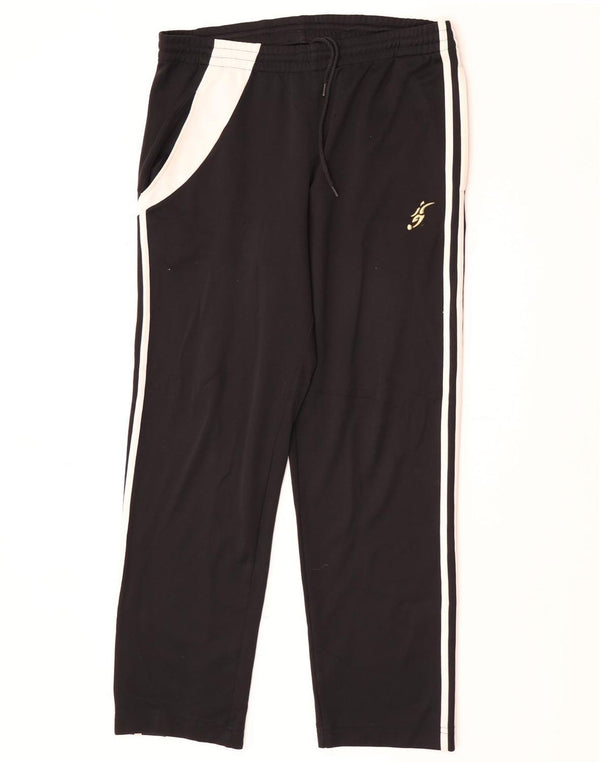 Adidas Hombre Pantalones De Chándal Gráficos Medium Black Colourblock