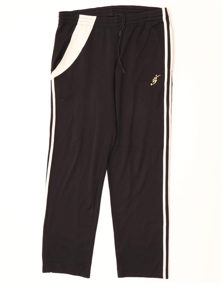 Adidas Hombre Pantalones De Chándal Gráficos Medium Black Colourblock
