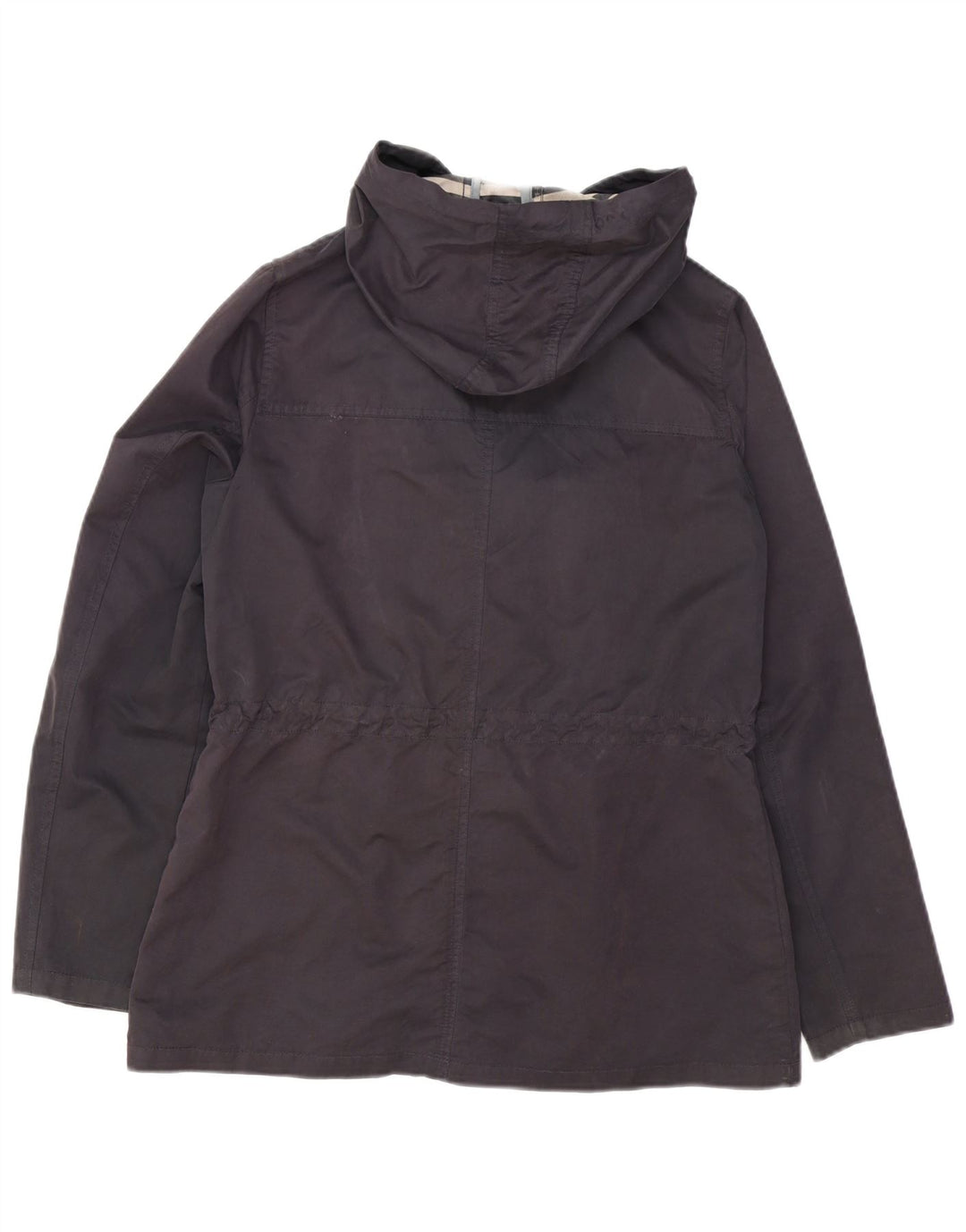 FAT FACE Chaqueta impermeable con capucha para mujer UK 40 Medium Azul marino