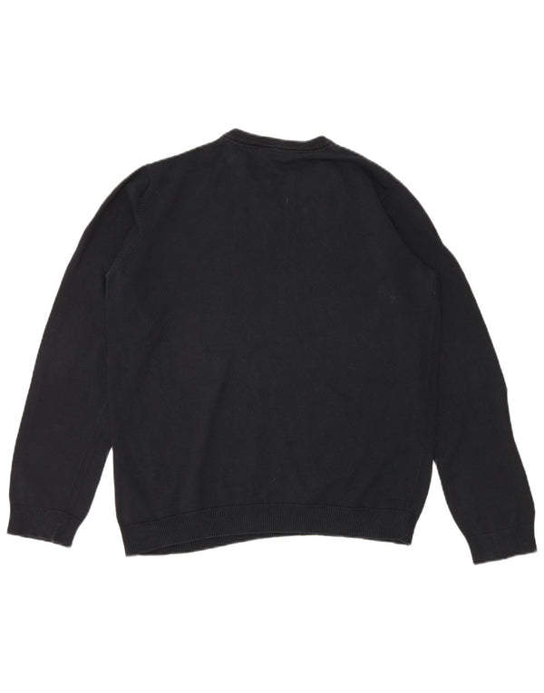 Marks & Spencer Jersey con cuello en V para niños 15-16 años Algodón negro