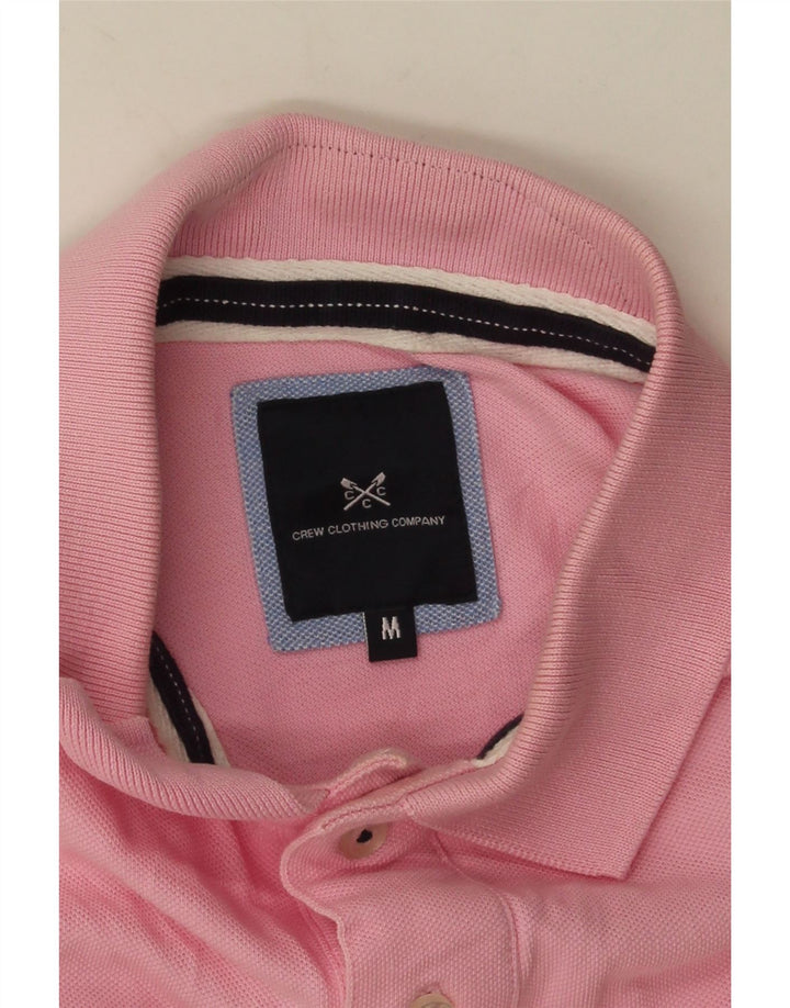 Crew Clothing Polo para hombre rosa medio