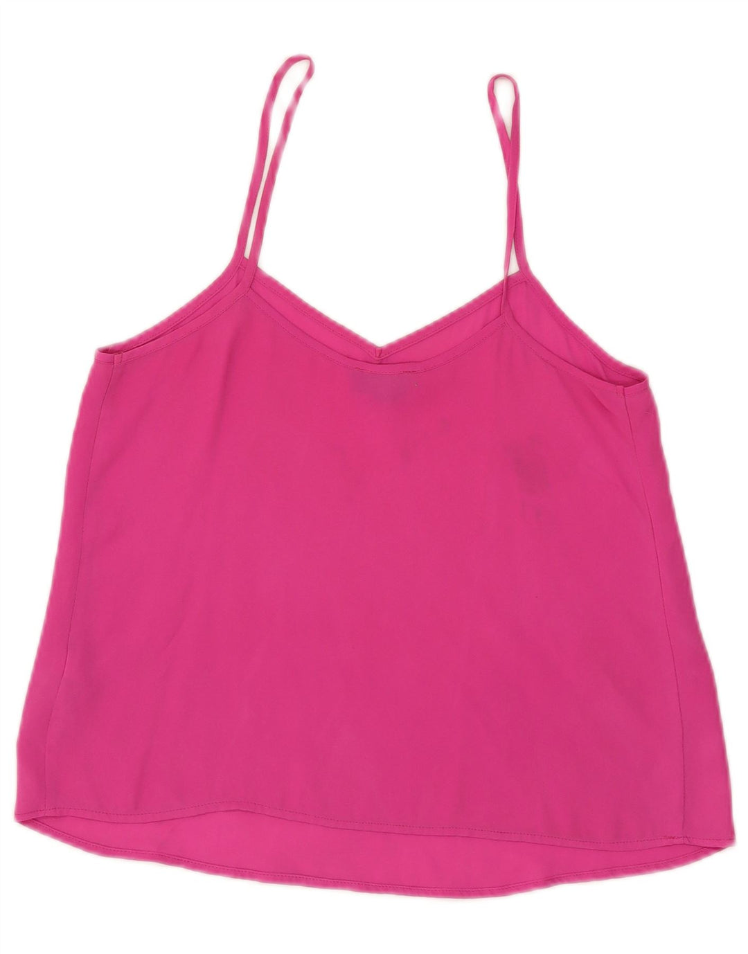 Top de tirantes para mujer Topshop UK 8 Small Poliéster rosa