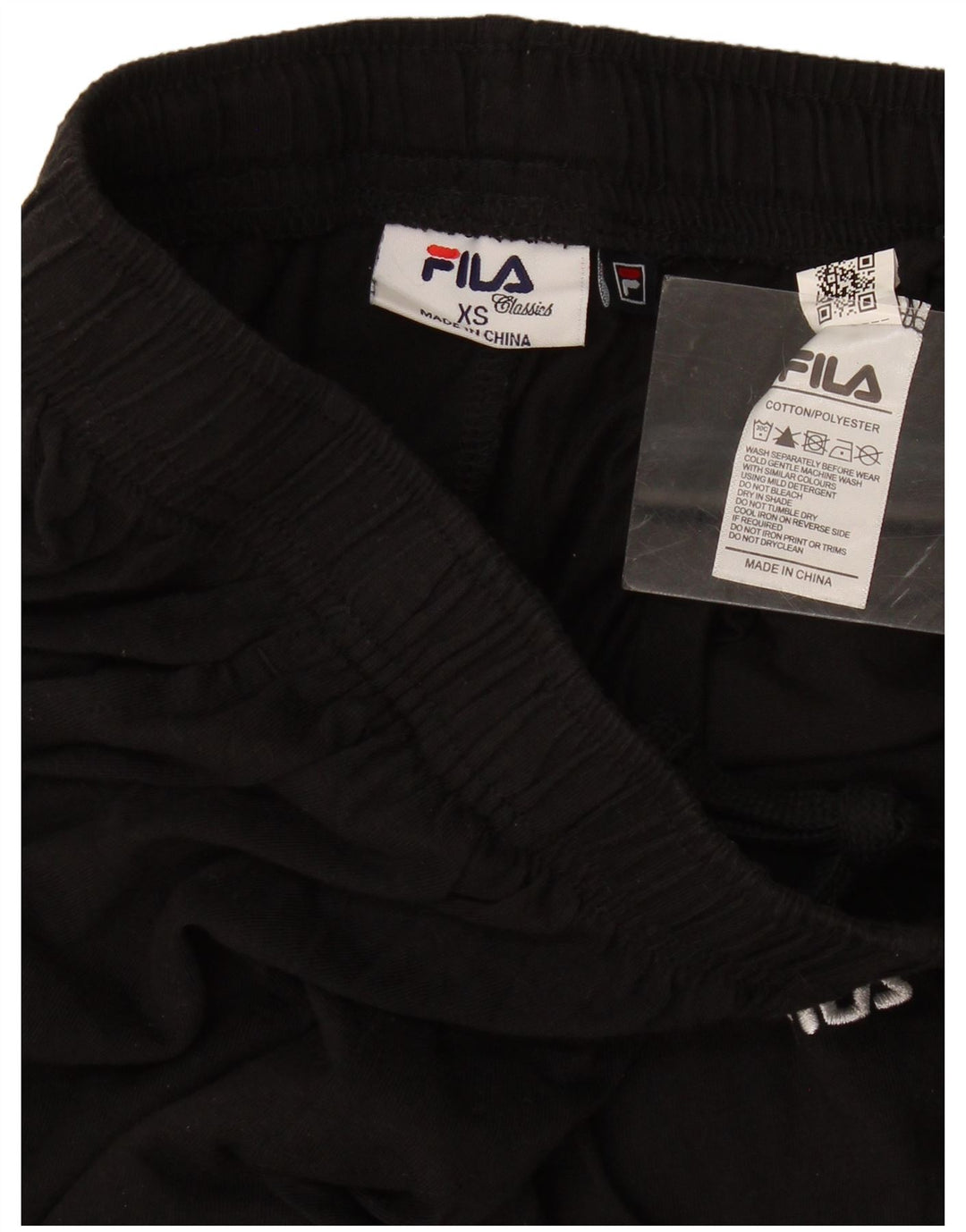 Fila Pantalón Chándal Hombre XS Algodón Negro