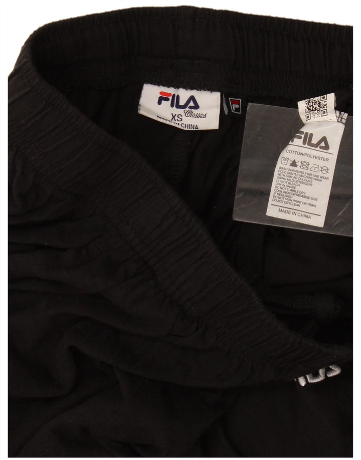 Fila Pantalón Chándal Hombre XS Algodón Negro