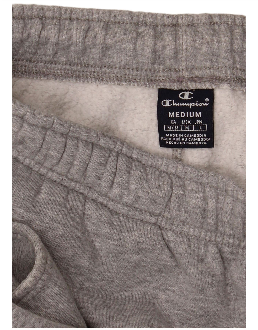 Champion Pantalones De Chándal Gráfico Joggers Gris Medio