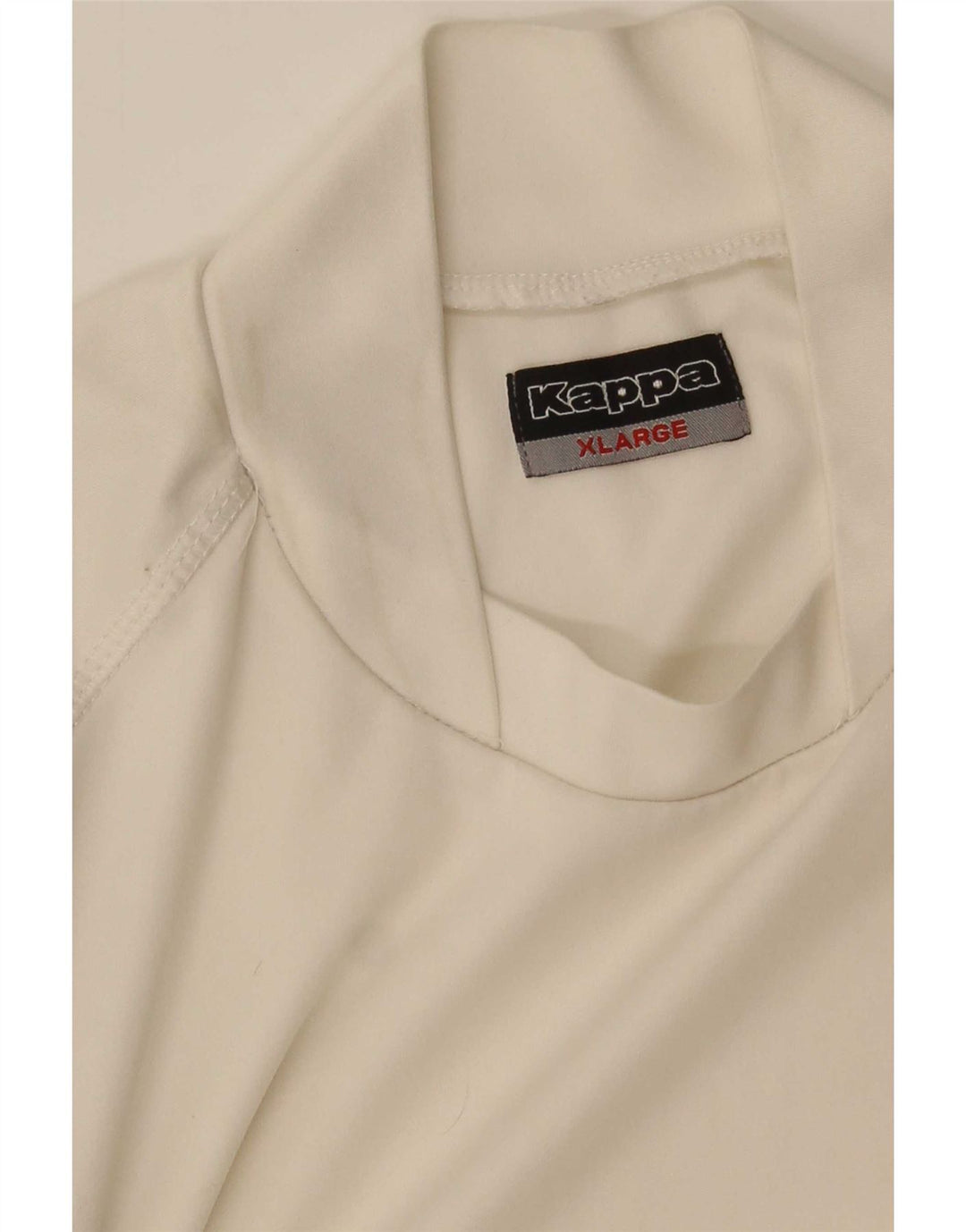Kappa Hombre Camiseta Gráfica Top XL Blanco
