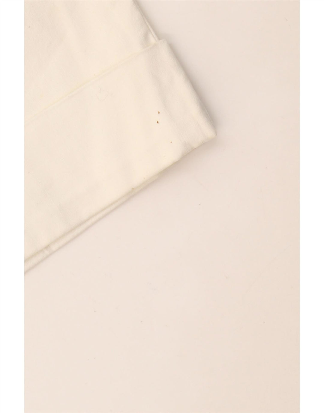 CALVIN KLEIN Pantalones capri ajustados para mujer US 12 Grande W34 L19 Blanco roto