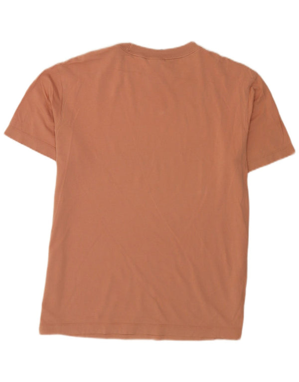 Nike - Camiseta holgada para hombre, talla pequeña, algodón rosa