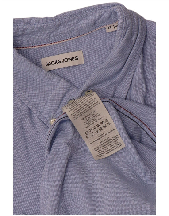 Camisa Jack & Jones Hombre XL Algodón Azul