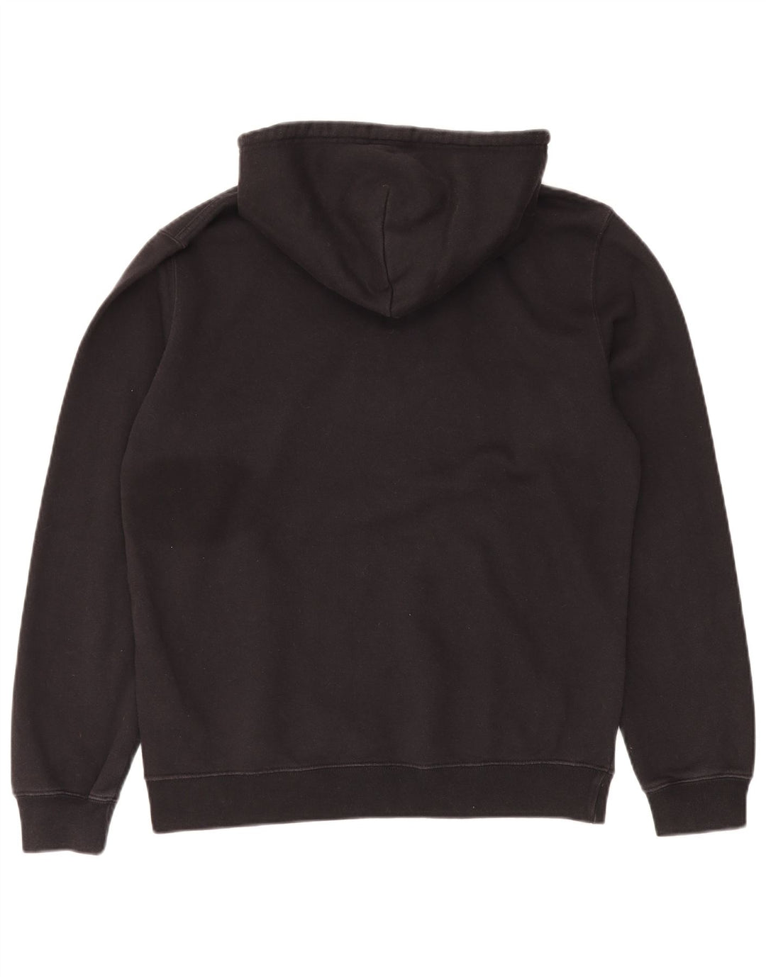 CHAMPION Sudadera con capucha gráfica para hombre Jersey grande de algodón negro