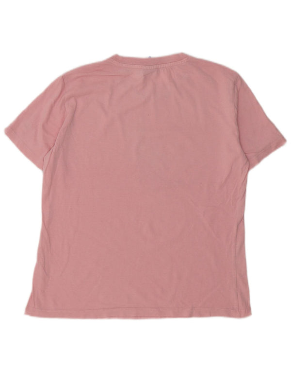 Champion Camiseta gráfica para mujer Top UK 44 Large Pink