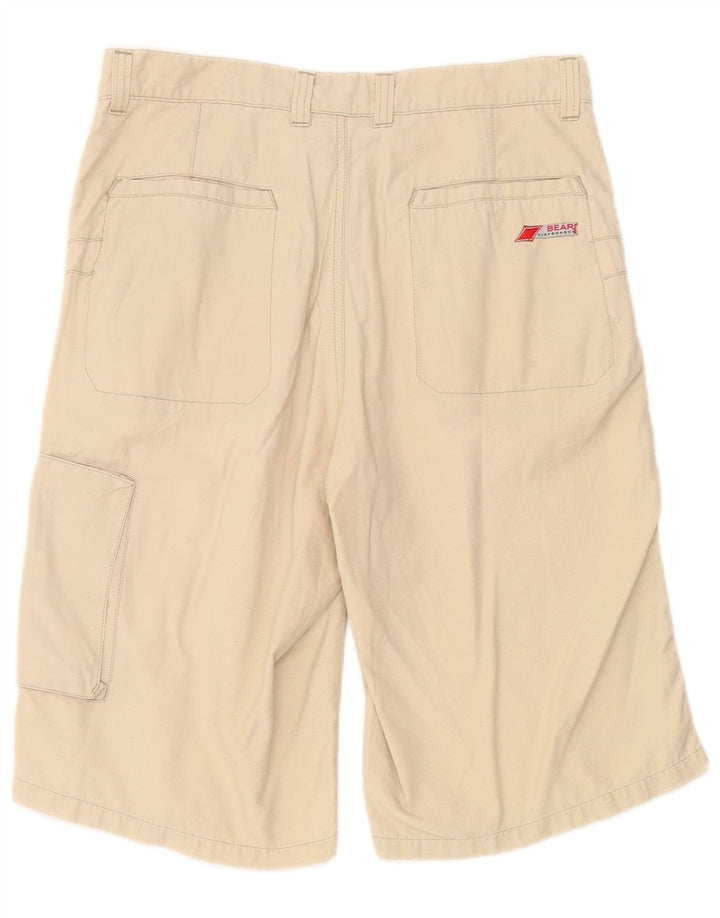 Pantalones cortos tipo cargo Bear para hombre W33 Medium Beige